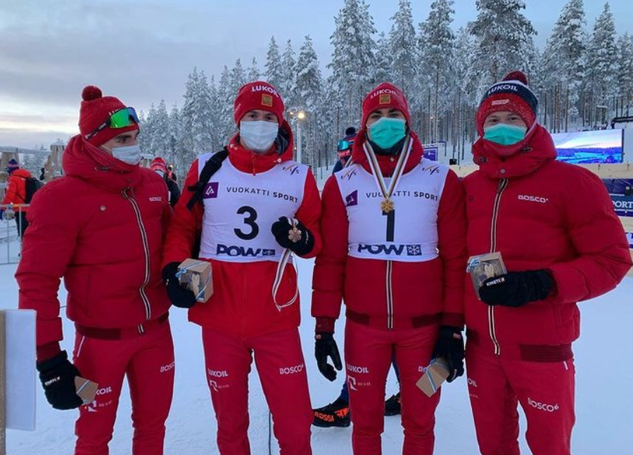 Зачет лыжных гонок мужчины. Чемпионат России по лыжным гонкам 2021александр Терентьев.