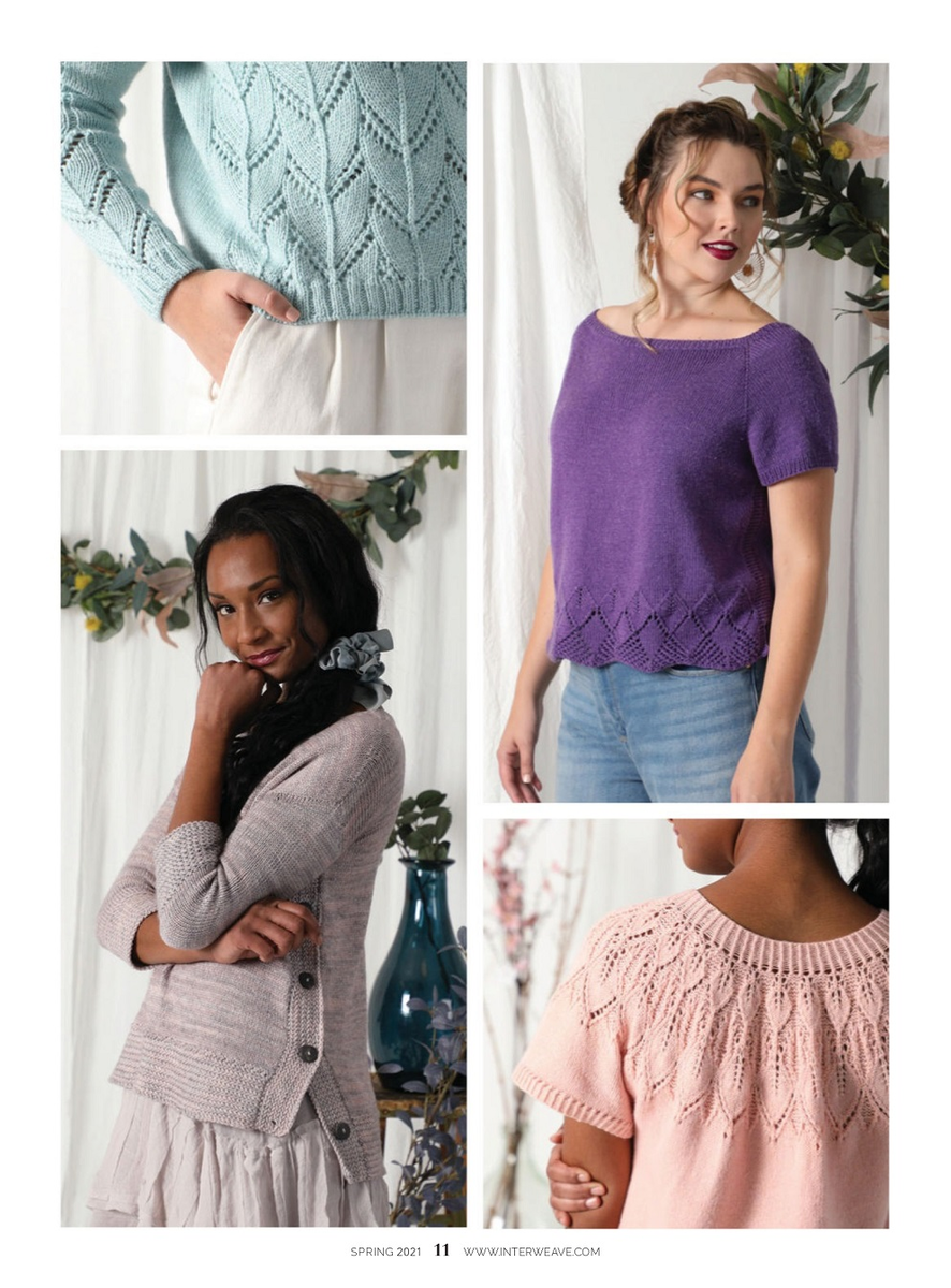 Из журнала INTERWEAVE KNITS - SPRING 2021