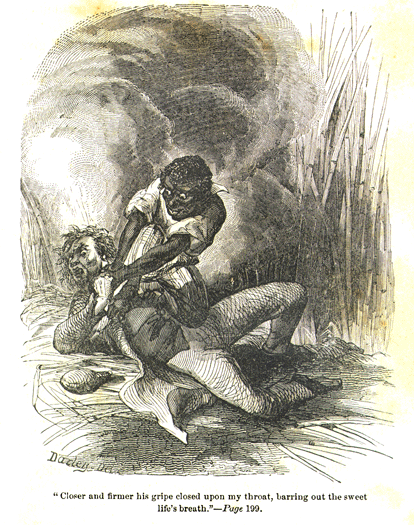 Схватка болотного доктора с негром-проводником, который хотел его убить из-за бутылки виски