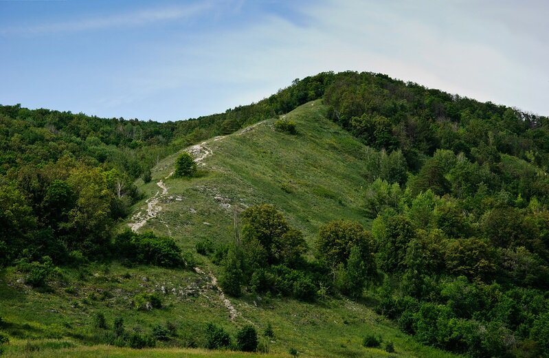 Гора белая Самарская лука