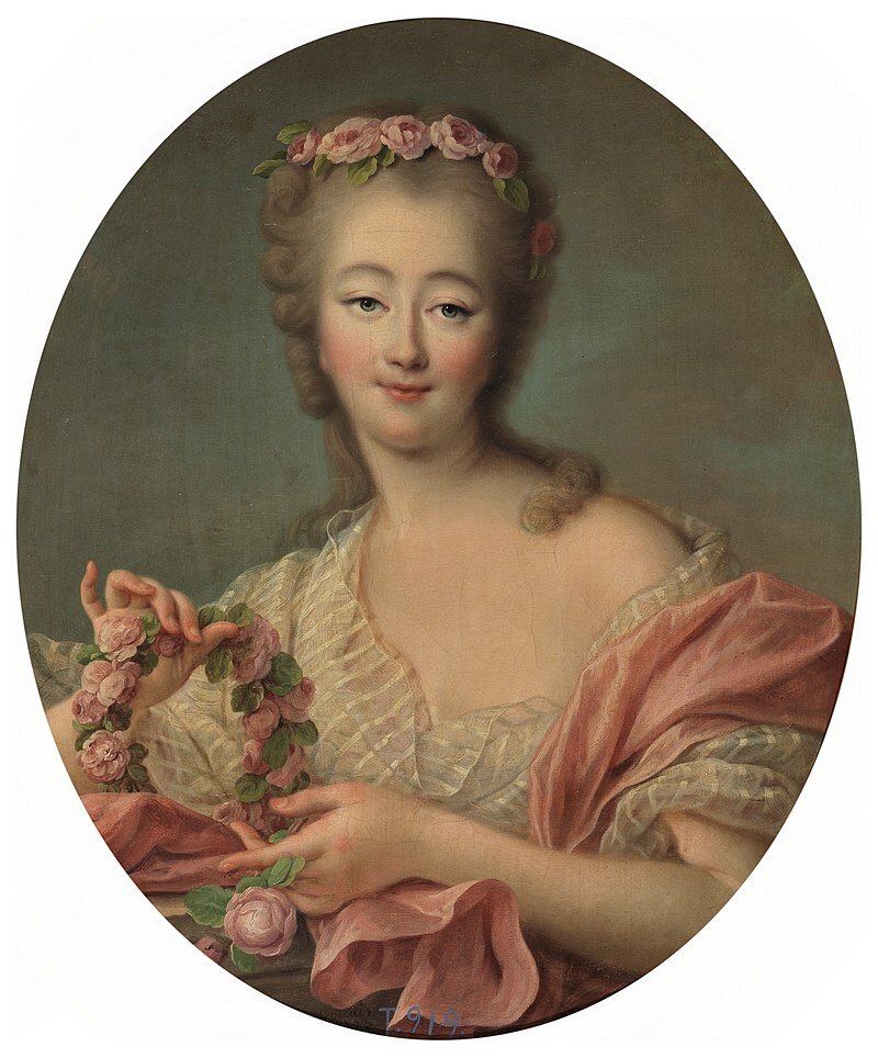 Портрет мадам Дюбарри, Друэ (1770) es.wikipedia.org