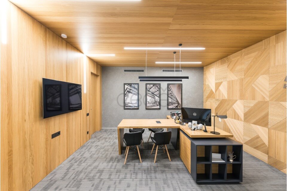 Панели в шпоне дуба 