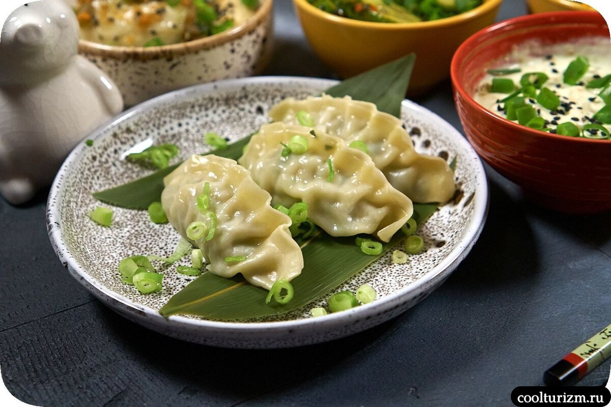 Дамплинги на пару