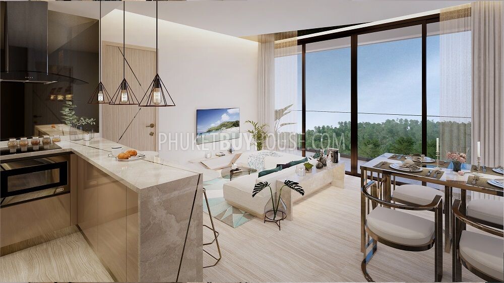 Пентхаус на 3 спальни в районе Най Харн