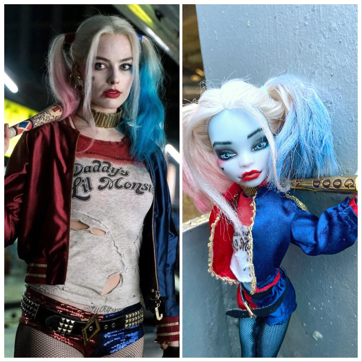 Харли Квинн. персонаж фильма и кукла 