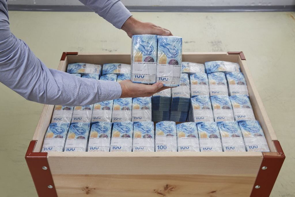 Франки швейцарии