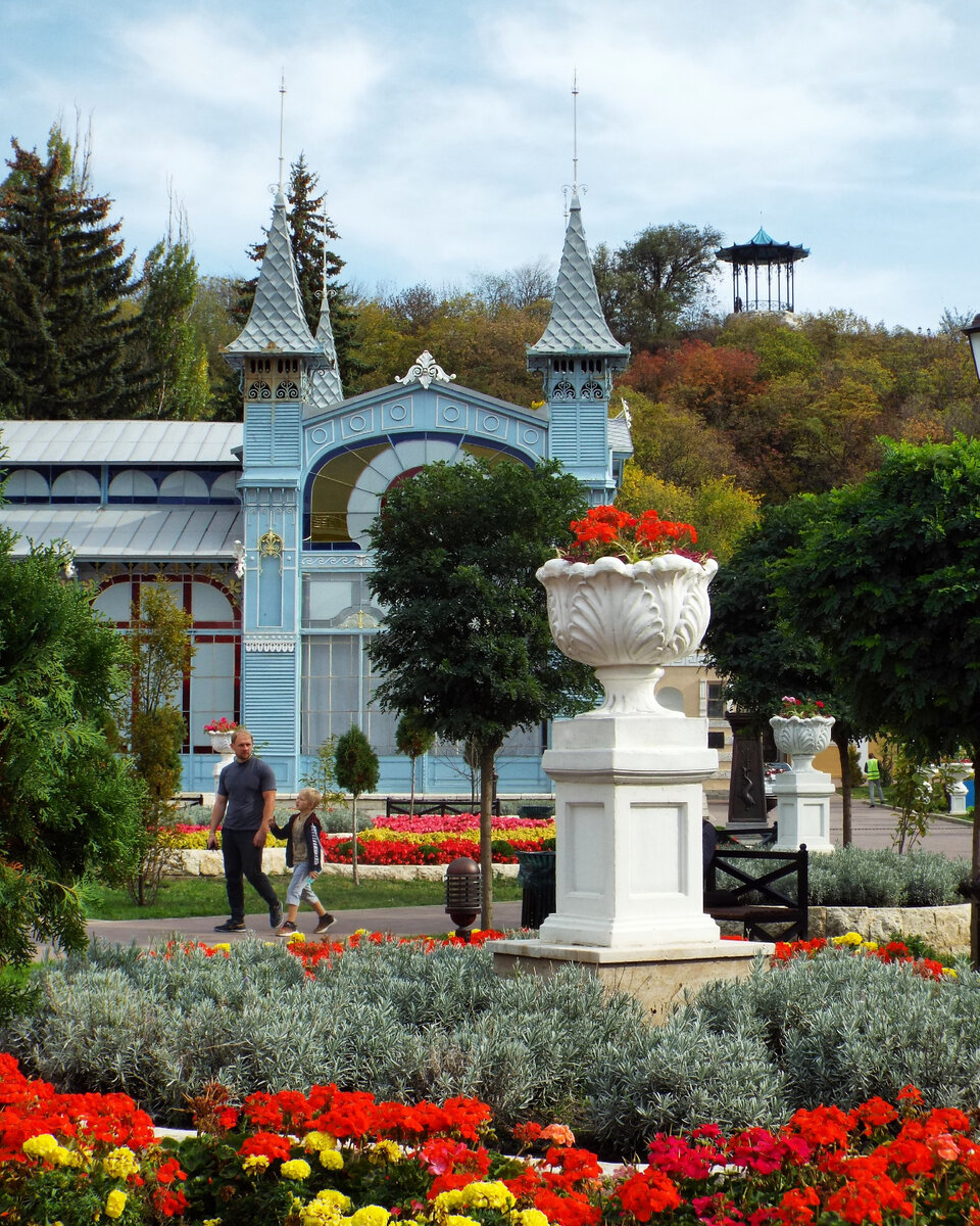 В парке Цветник (октябрь 2019 года)
