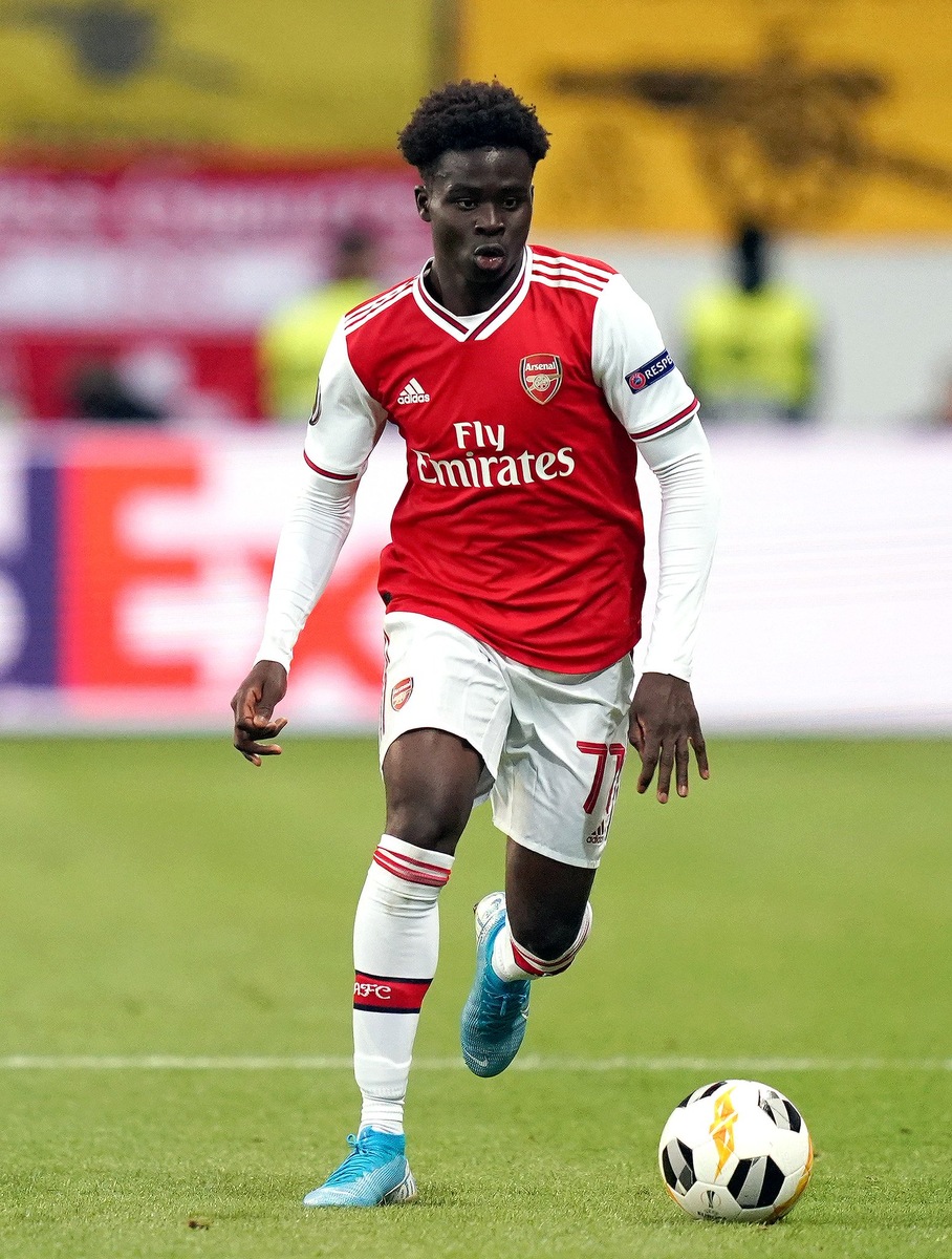 4. Букайо Сака игрок (《Арсенал 》) сборная Англии, 21 год.