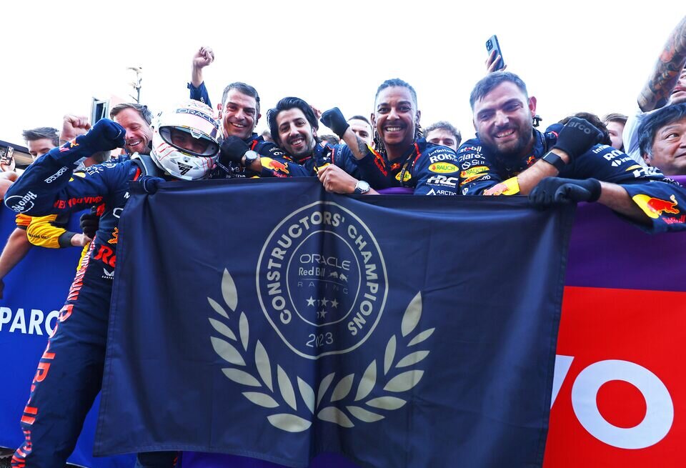    Red Bull Racing стала чемпионом командного зачета Формулы 1 2023 годаGetty Images / Red Bull Content Pool