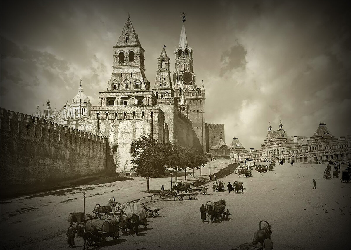 Старая москва красивые