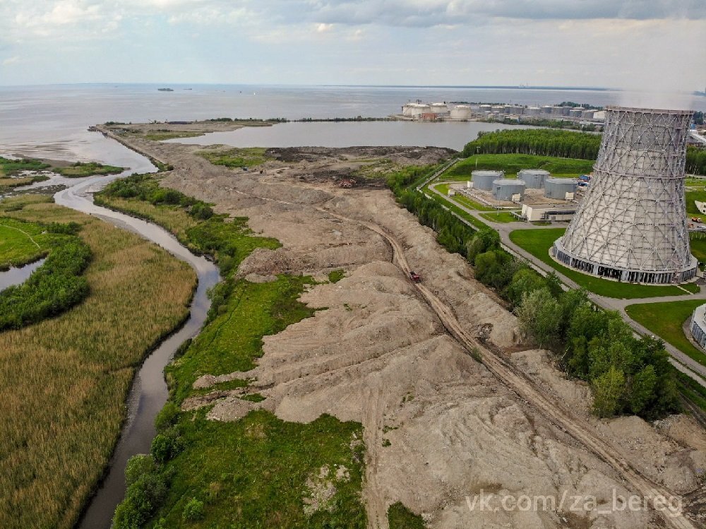 Свалка на Финском заливе. Фото из ВК-группы "Петербургский гражданин"