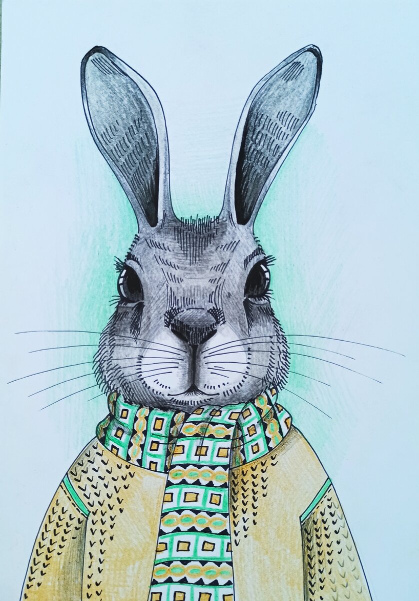 Заяц картинки нарисованные. Заяц рисунок. Нарисовать зайца. Заяц иллюстрация. Креативный заяц.