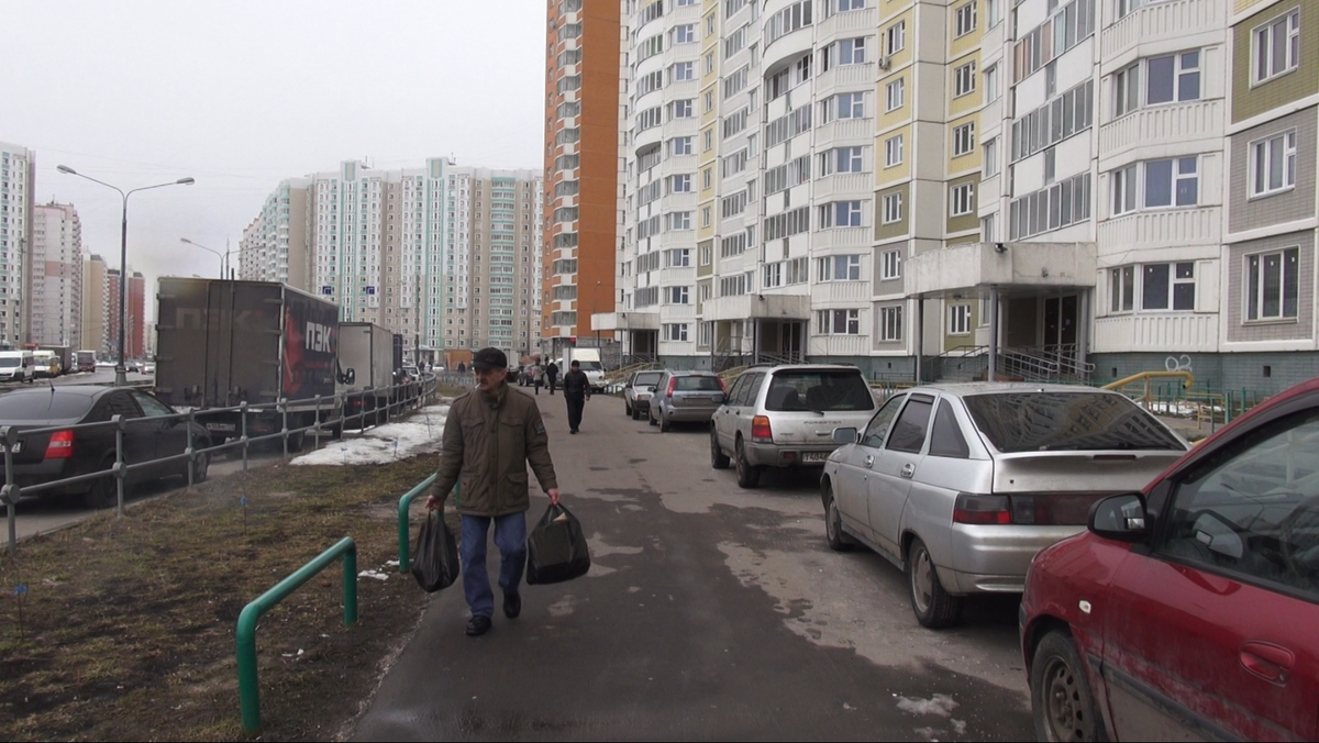 Час пик в Некрасовке.