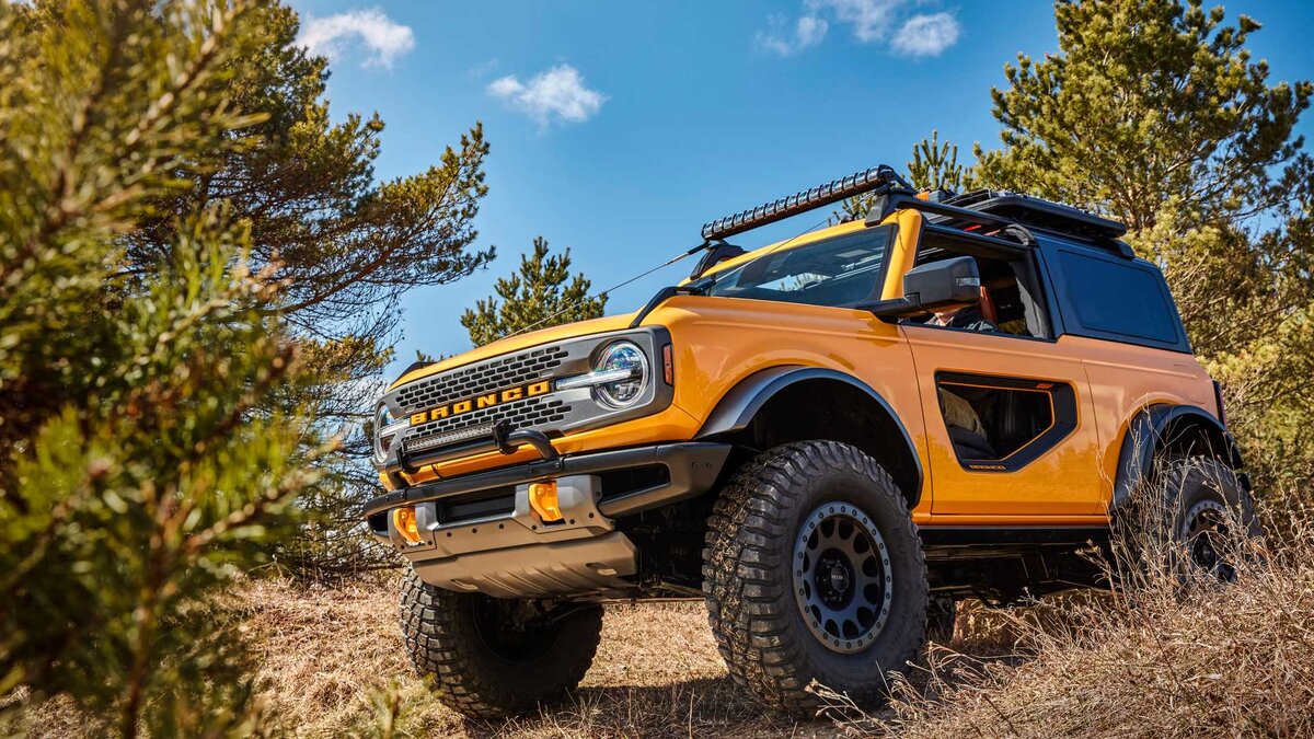 Возрождённый Ford Bronco. Источник фото: Яндекс картинки