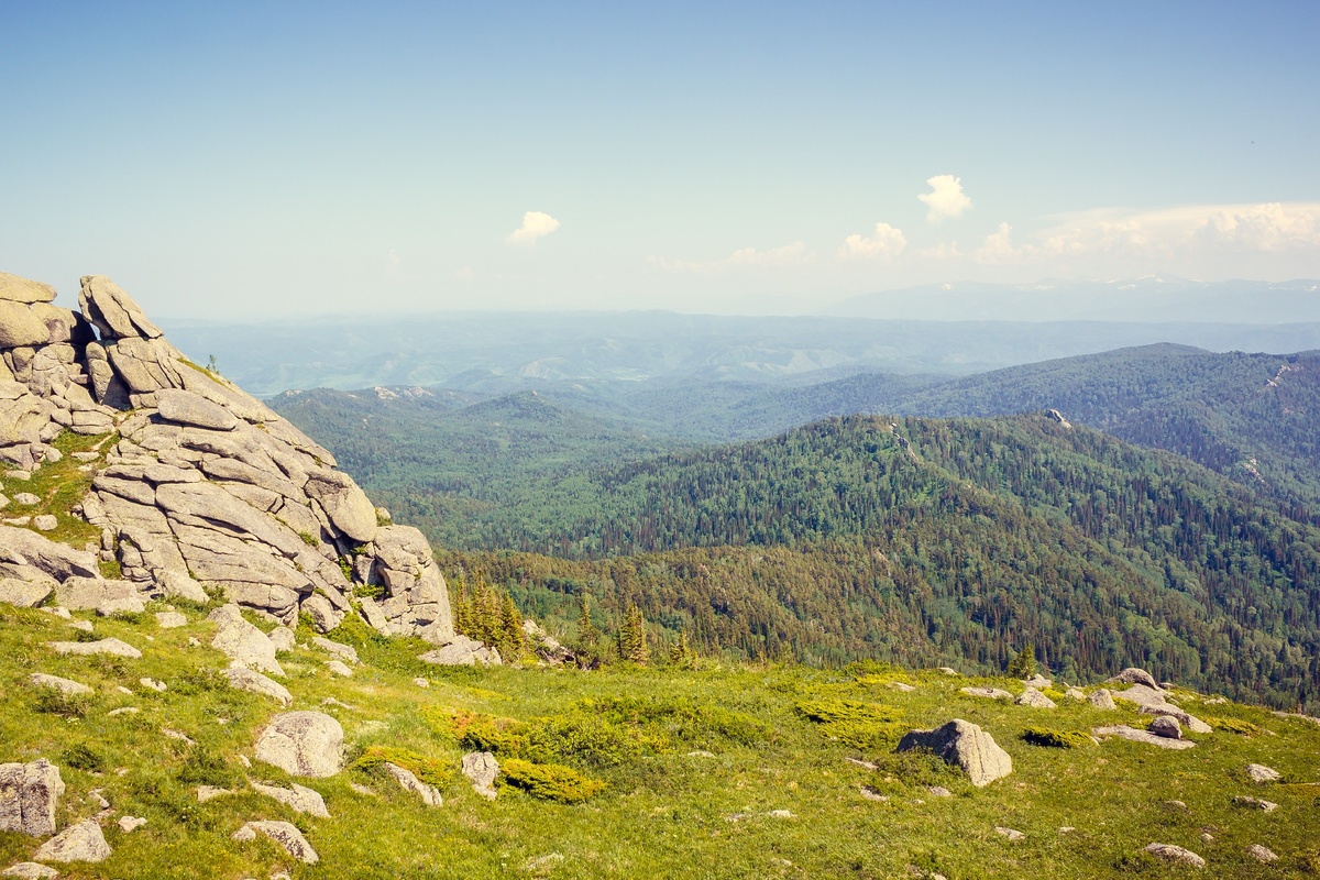 вид с горы Синюха