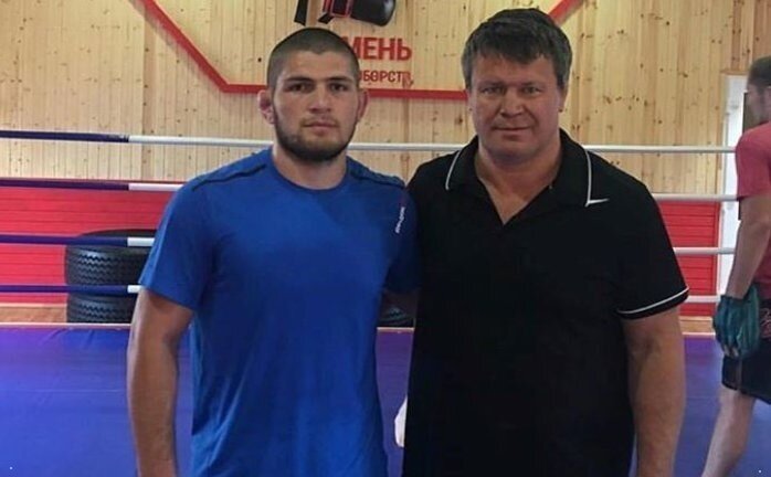 Хабиб Нурмагомедов и Олег Тактаров