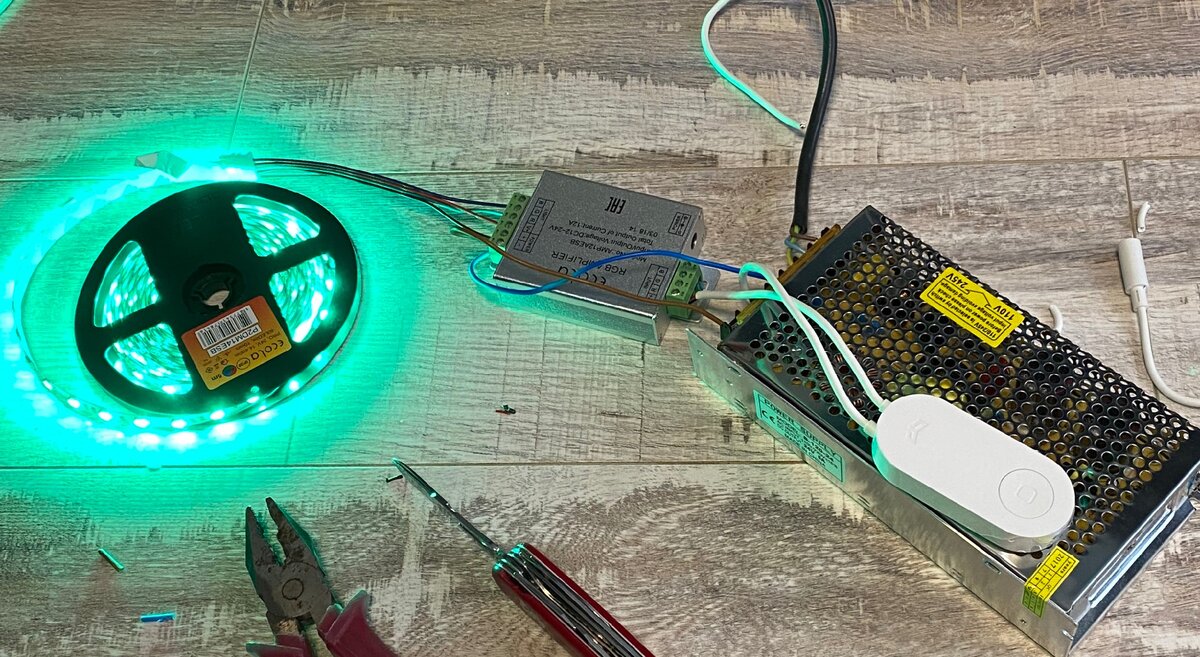 Схема подключения блока для лед ленты Electronic products, Electronics, Power
