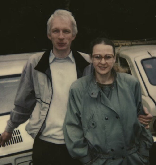 Владимир Носик с женой Еленой