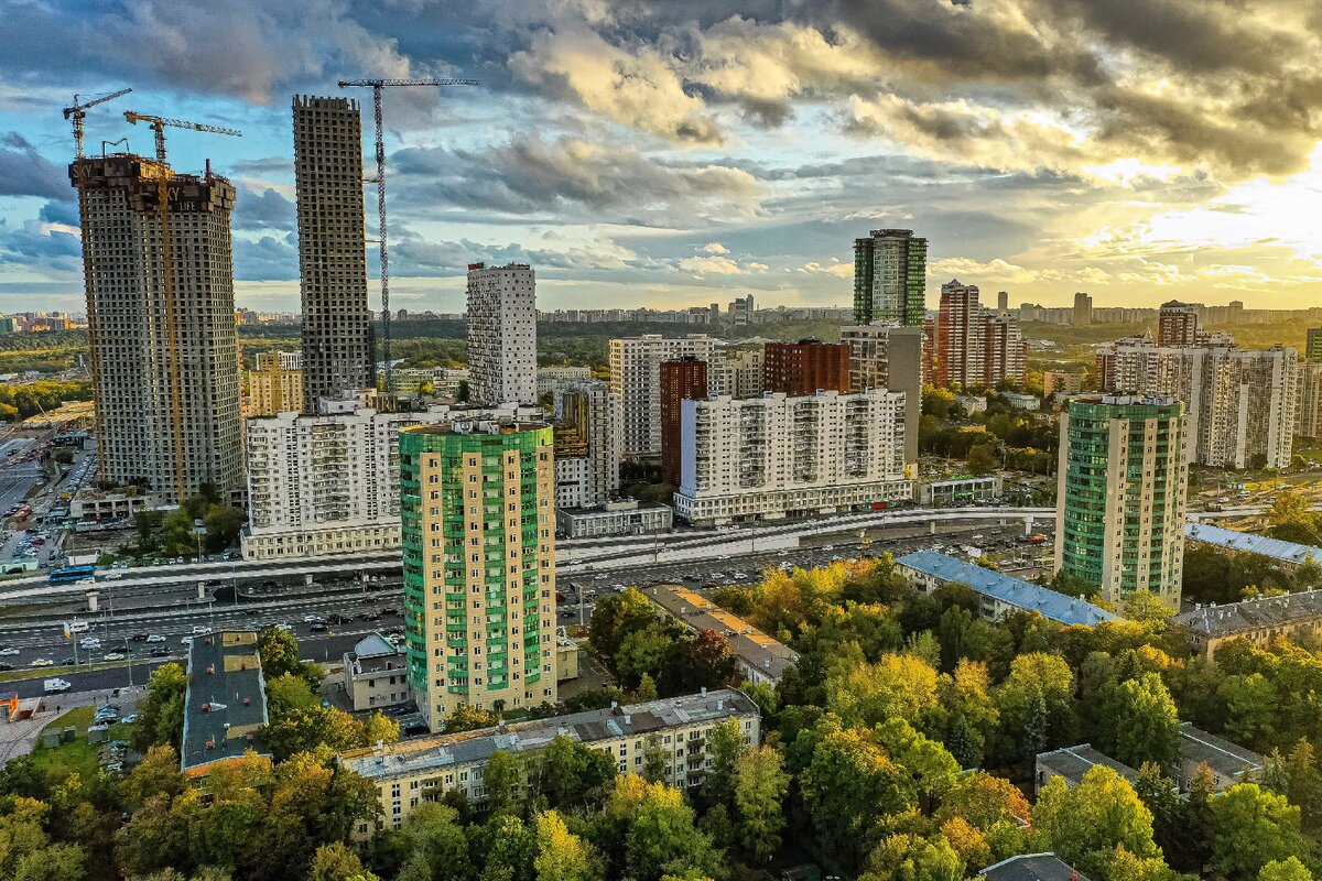 Фото новостроек москвы