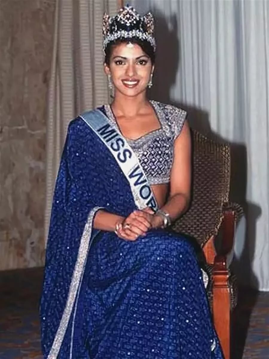 Индия 2000 год. Приянка Чопра Мисс Вселенная 2000.