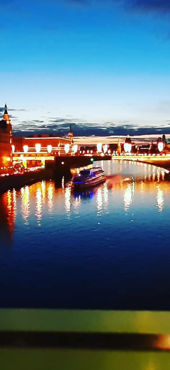 Вид на карабыль вечером