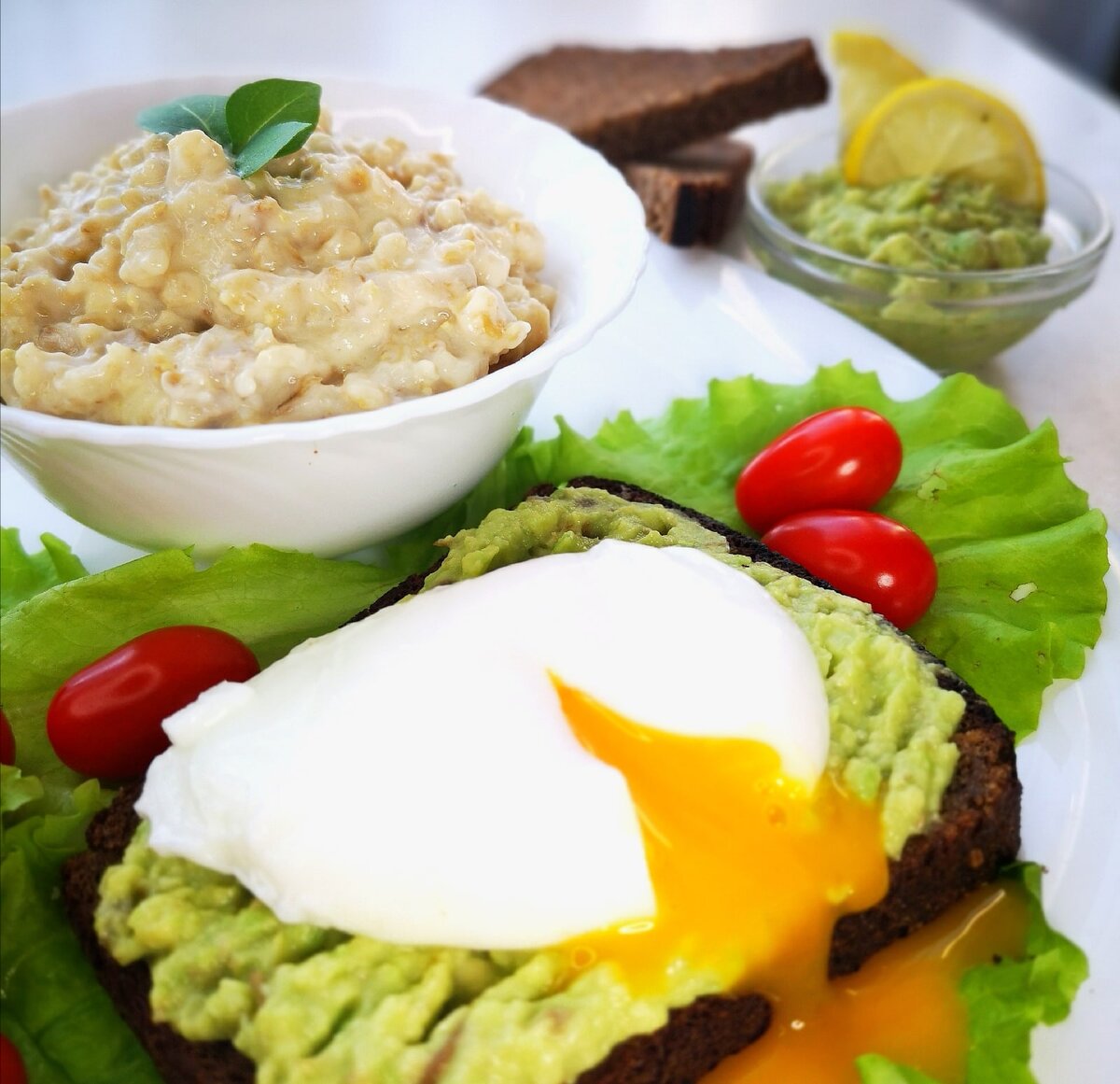 Вариант моего любимого полезного завтрака!