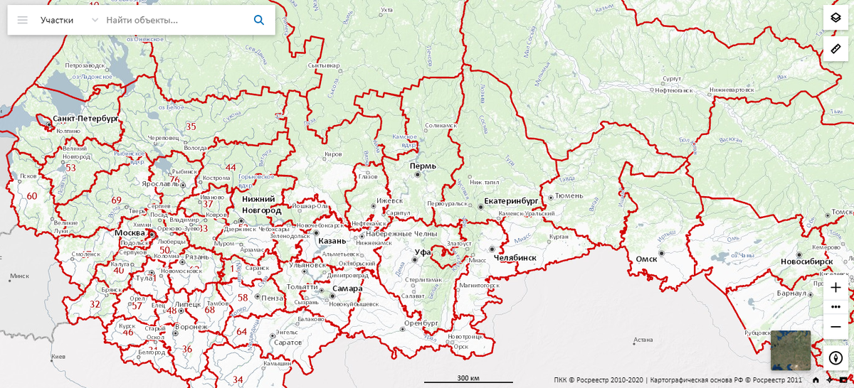 Публичная кадастровая карта