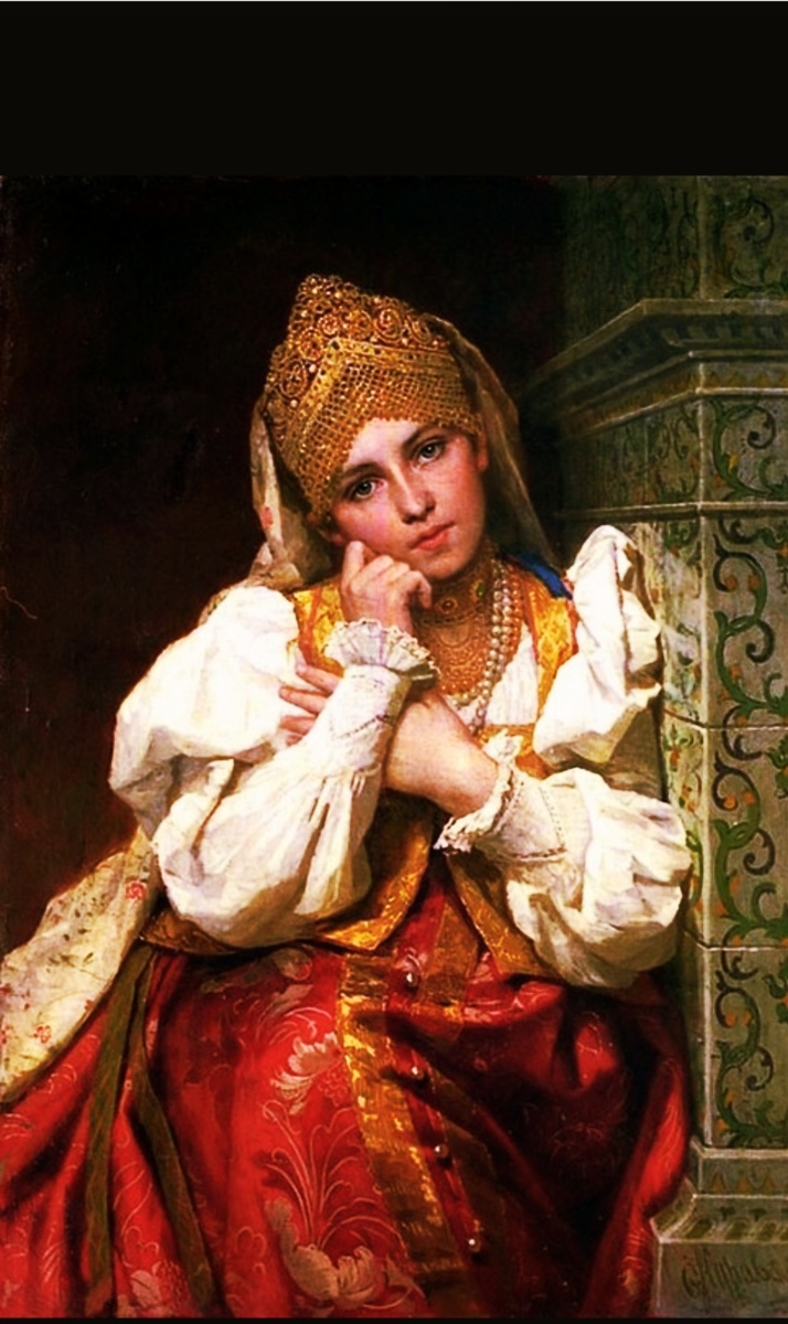 Ф. С. Журавлёв "Боярышня" 