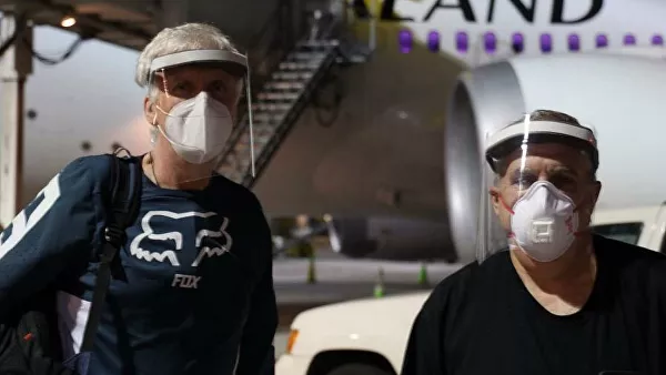 Джеймс Кэмерон и продюсер Джон Ландау, 2020 год. Источник: https://ria.ru/