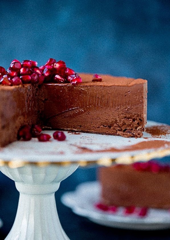 Шоколадно-трюфельный тортик