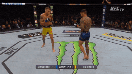 Левый джеб Моикано - грозное оружие