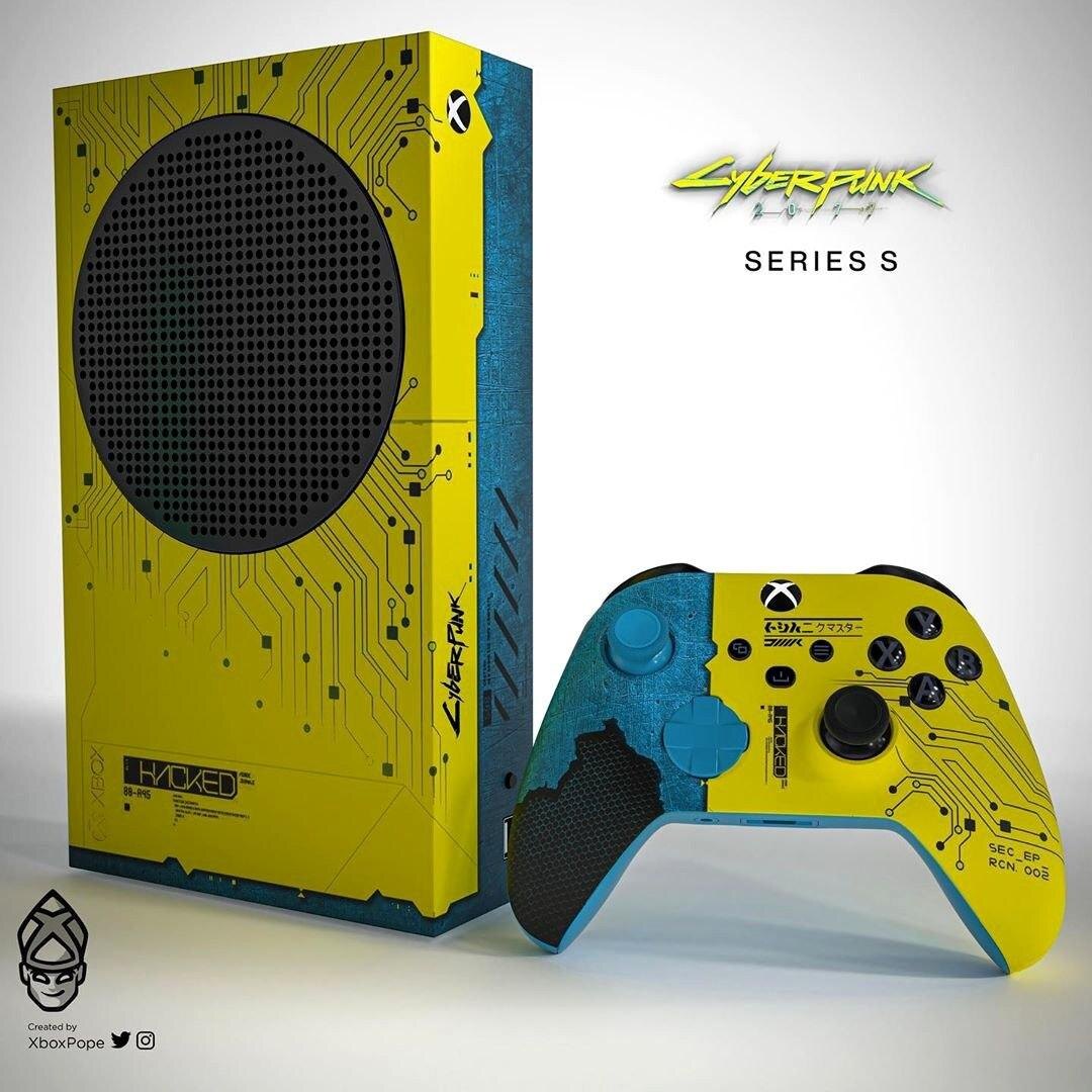 Консоль Xbox CyberPunk Series S