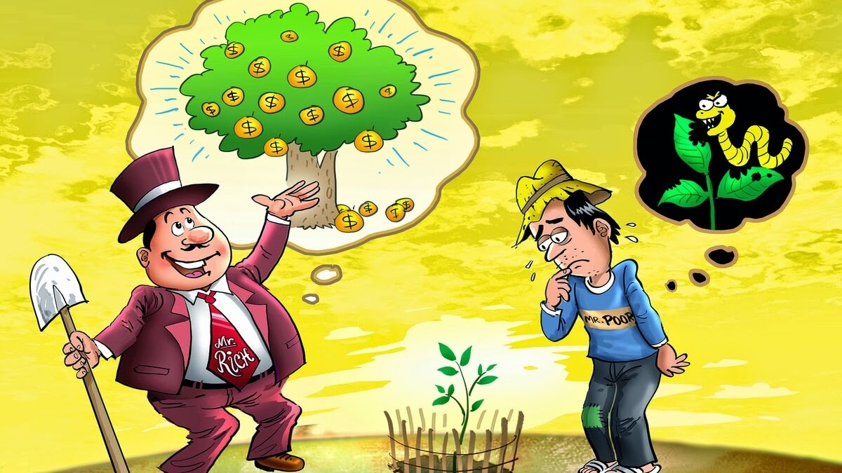 Богатый бедный фф. Богатый бедный фф. О бедности и богатстве. Богатый и нищий. Мышление бедняка.