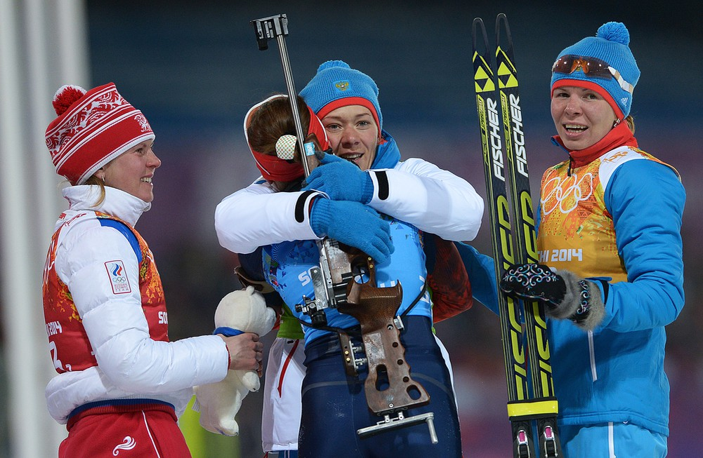Ольга Вилухина на ОИ 2014