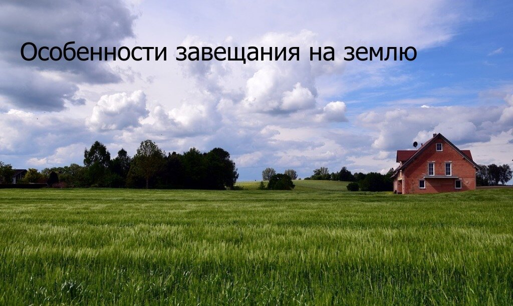 Земельную собственность можно передать по завещанию, но следует учесть некоторые особенности распоряжения
