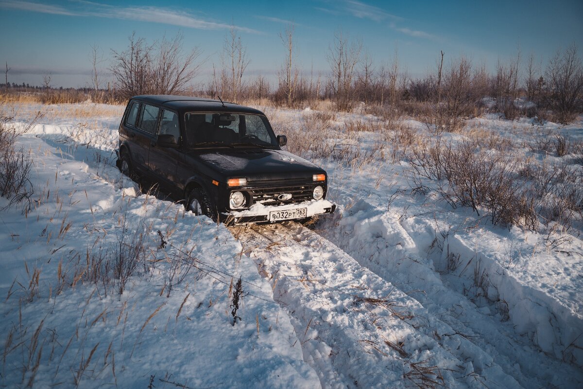 Пробороздил сугробы на Ниве и немало удивился ☃️🤷🚙 | Худеющий Фотограф |  Дзен