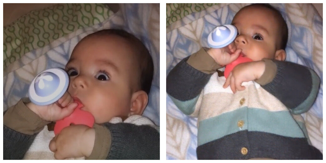 Внук Жени Белоусова Давид