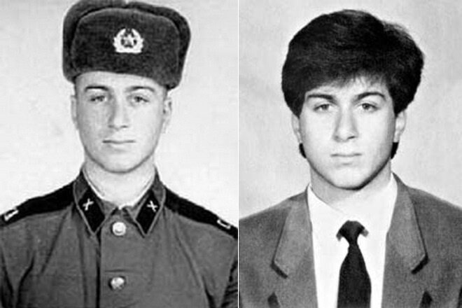Roman Abramovich, a private in the Red Army