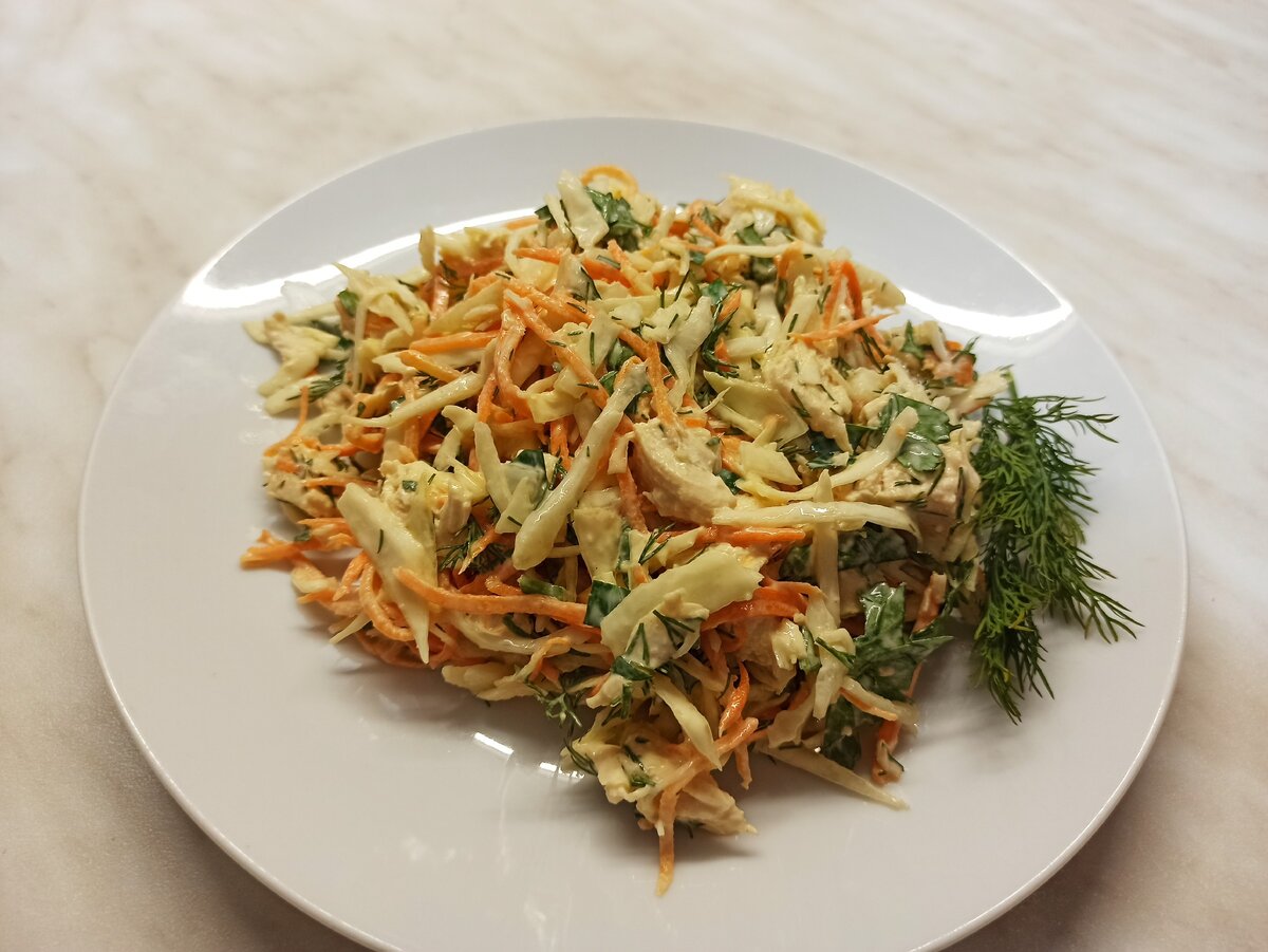 Салаты из белокочанной капусты: 15 рецептов