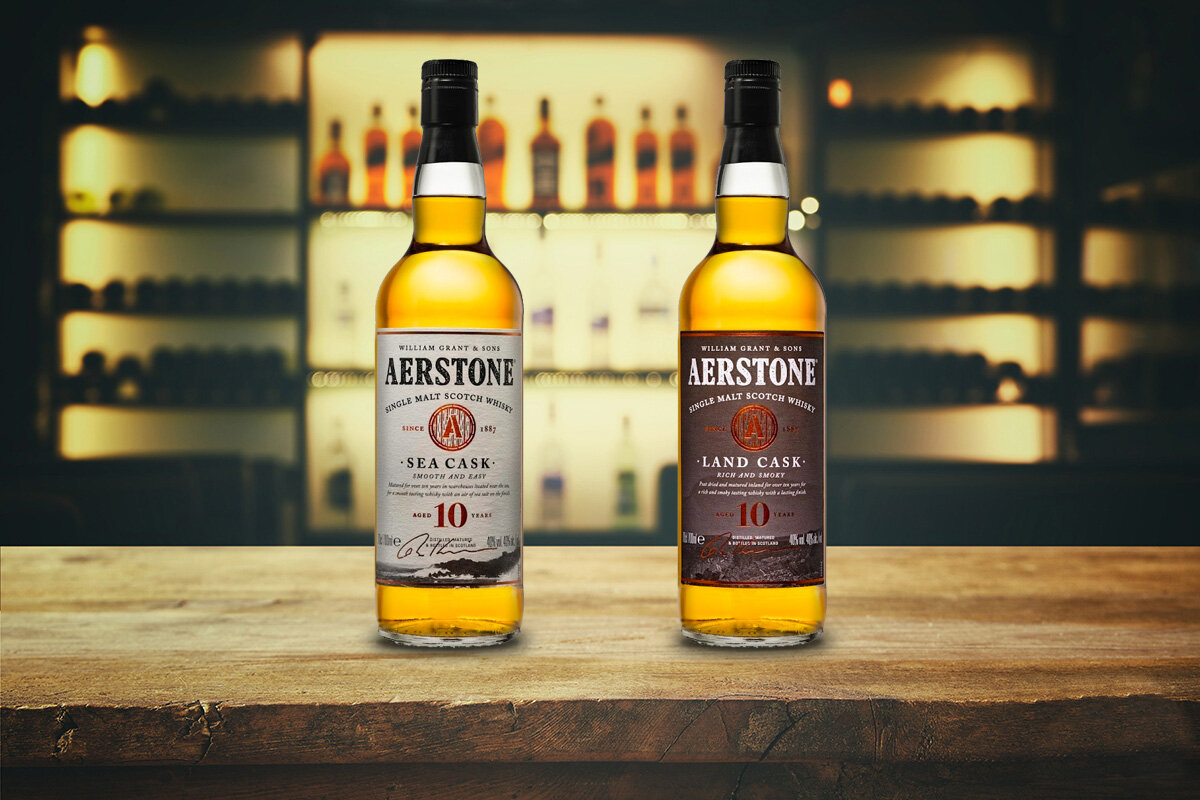 Вайнстрит. William Grant and sons виски. Виски Aerstone Sea Cask 10. Виски Aerstone Ash. Стили шотландского виски.