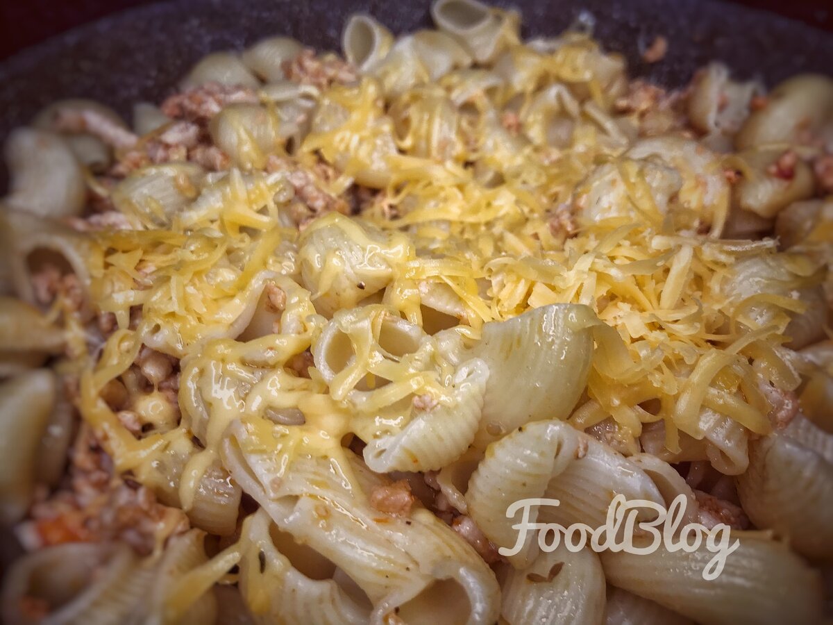 грязные макароны (макароны по-флотски)