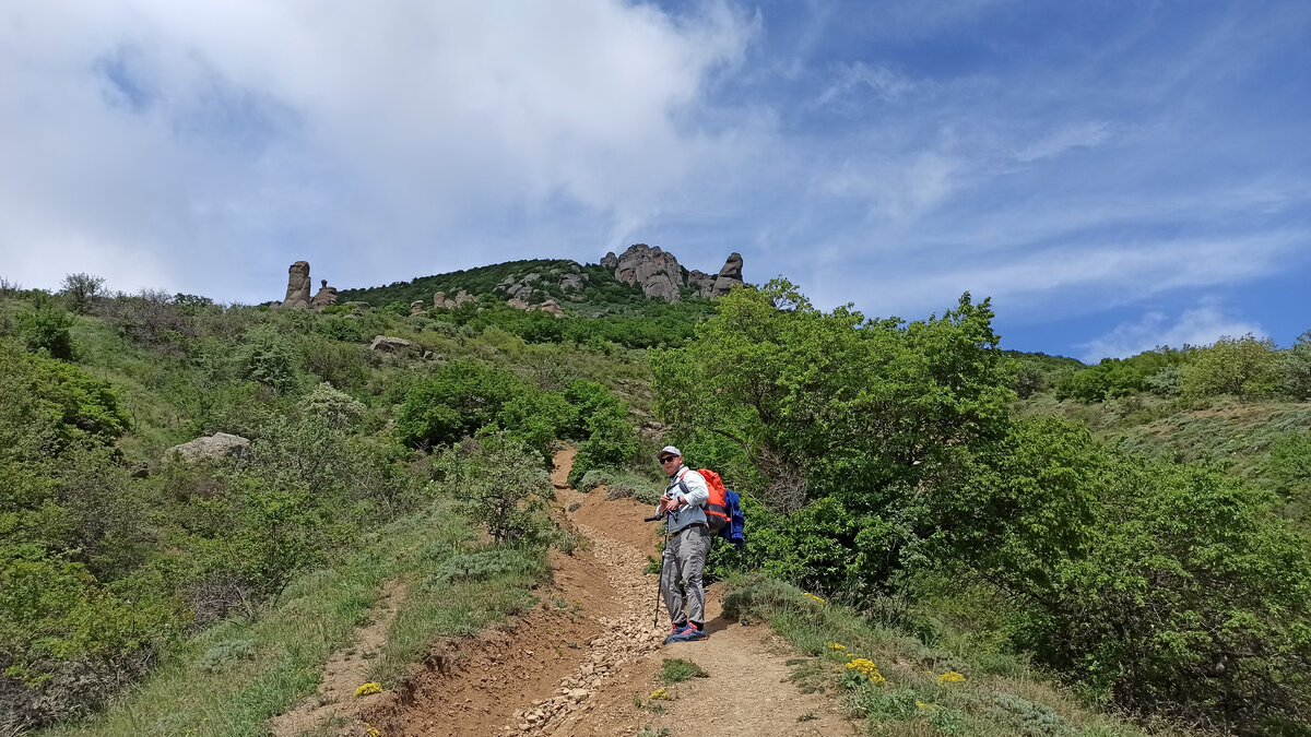 Начало подъёма.