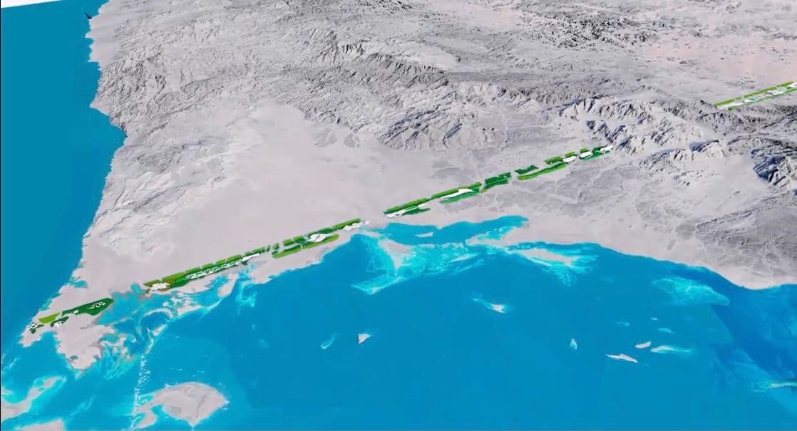 Проект должен включить также и морскую территорию, расположенную у египетской и иорданской границы