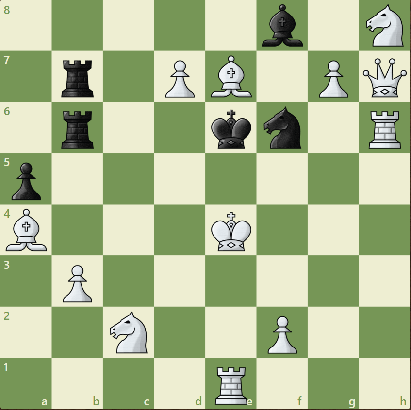 мат в 1 ход, ход белых