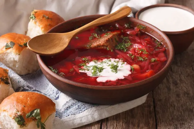 Красный борщ 