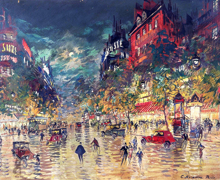 Париж глазами Константина Коровина