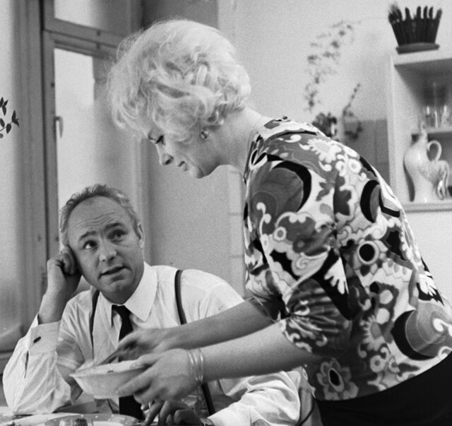 Алла Ларионова и ее муж Николай Рыбников. 1968 год. Фото: РИА Новости/ Виталий Арманд