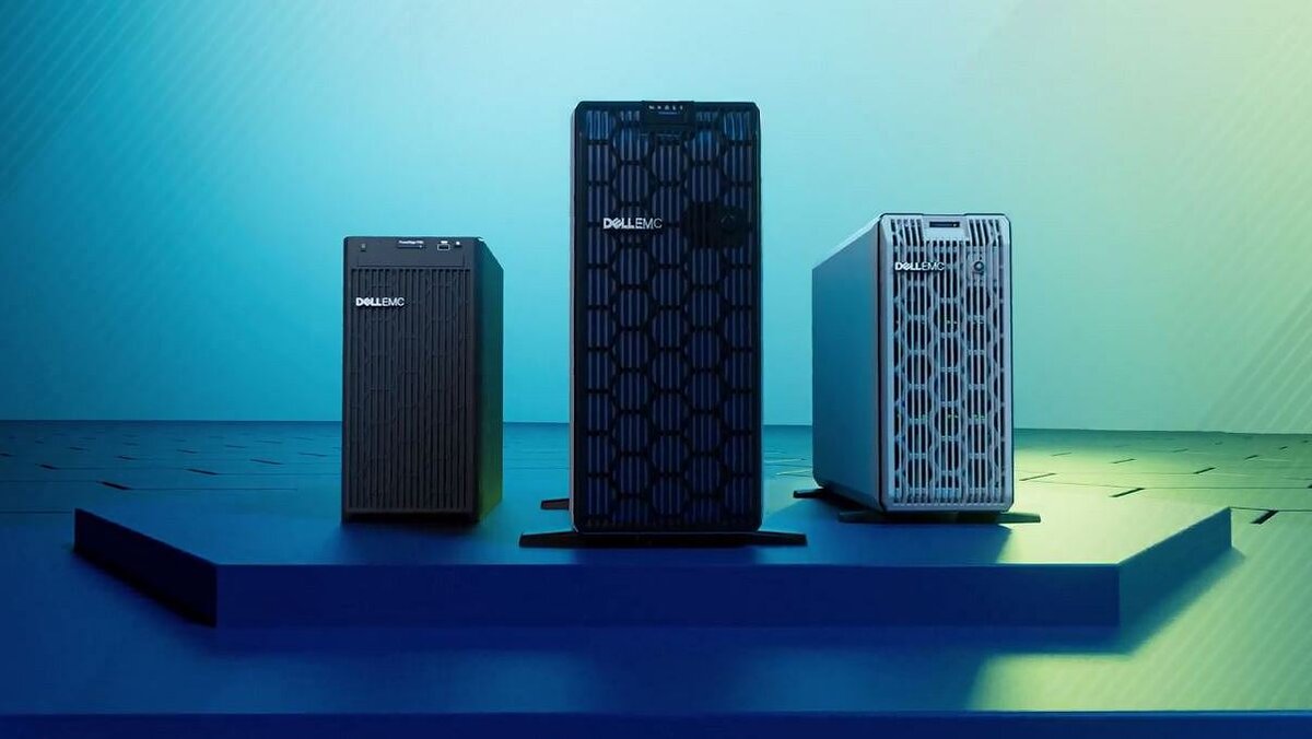 Линейка серверов компании Dell EMC настольного исполнения