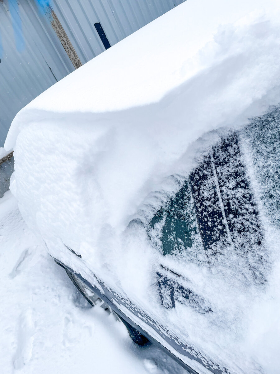 "Шуба" образовалась всего за ночь