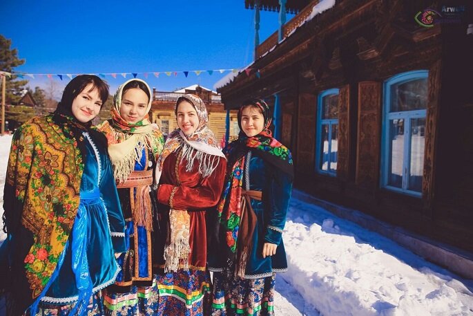 Девушки Забайкалья.